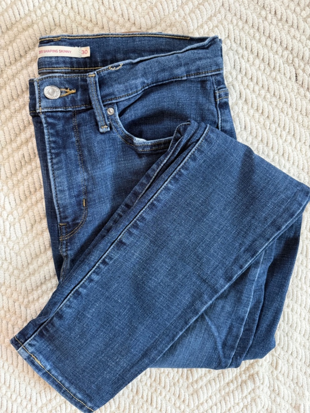 Levi 311 Womens Shaping Skinny Jeans Size 30